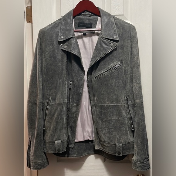John Varvatos Jackets & Coats John Varvatos Usa Suede Jacket Poshmark